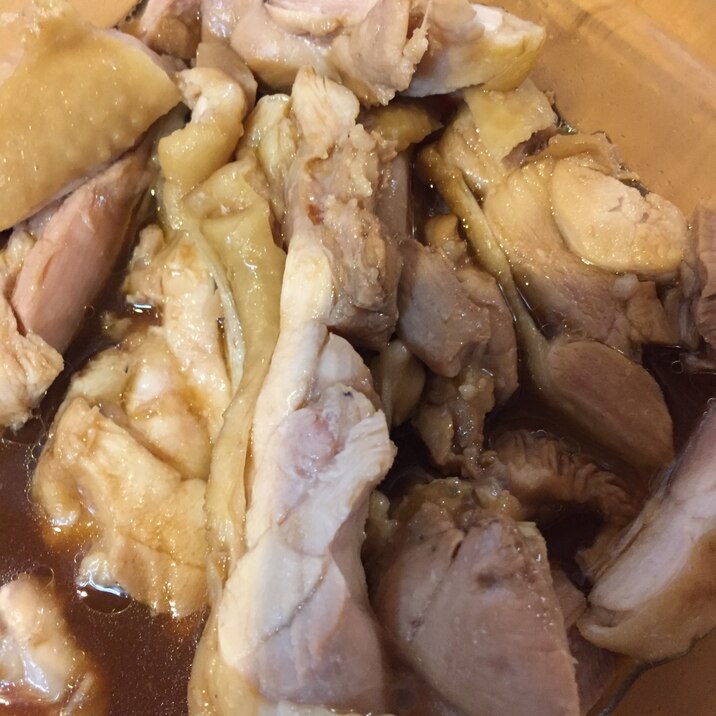 レンジで簡単ポン酢チキン